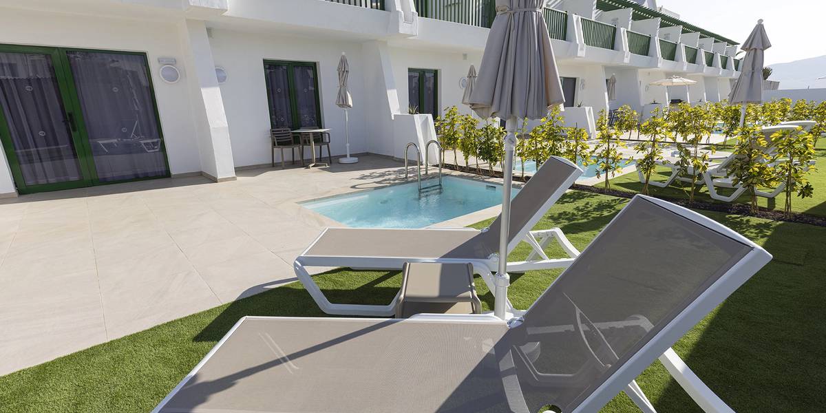 Suite superior con piscina privada Hotel MYND Yaiza Lanzarote