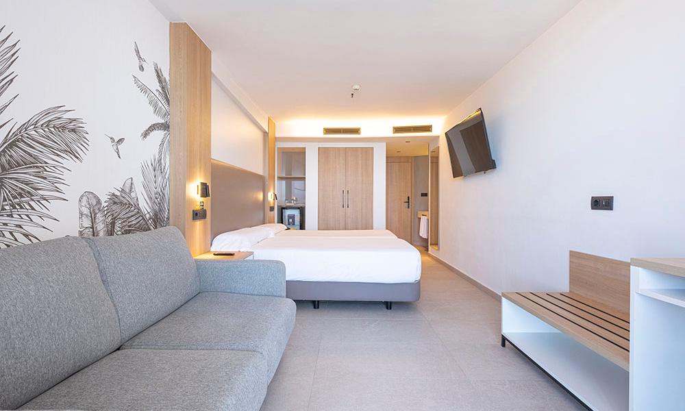 Doppelzimmer mit teilweisem Meerblick Hotel MYND Adeje Teneriffa Doppelzimmer mit teilweisem Meerblick Hotel MYND Adeje Teneriffa